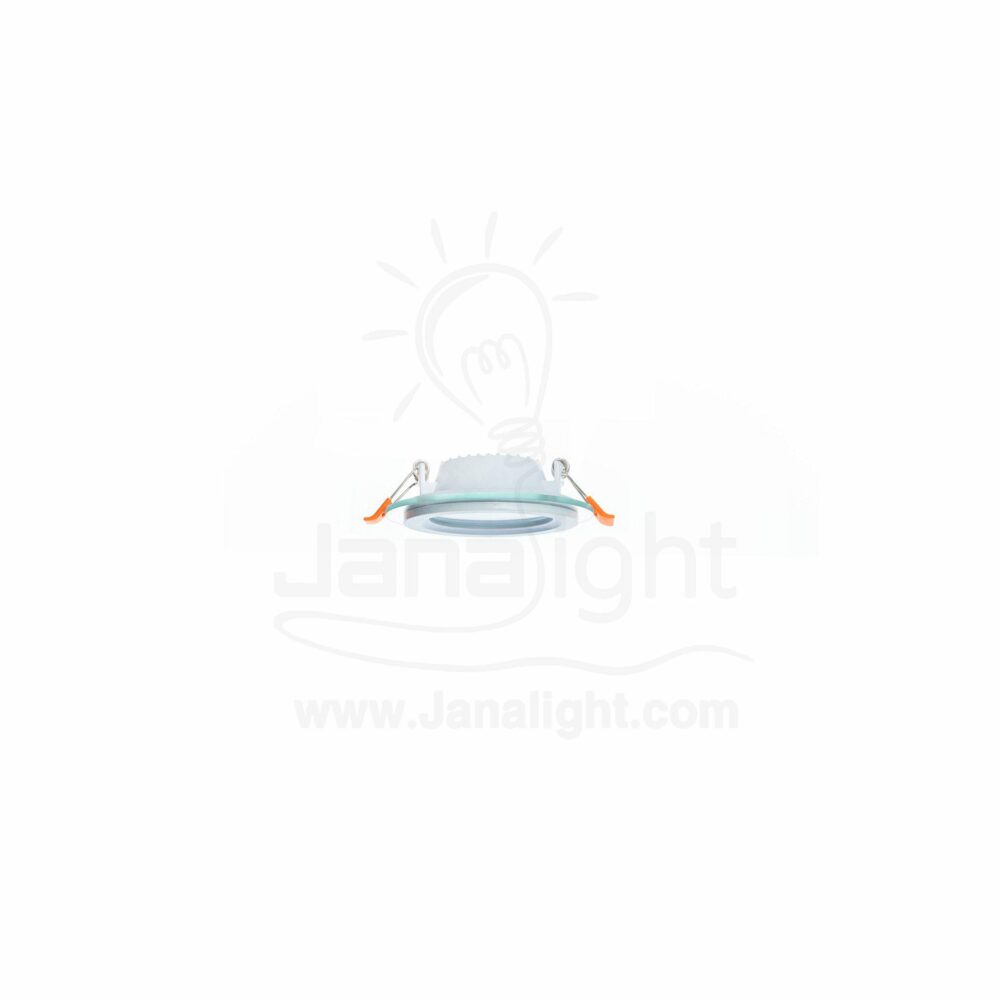  Spot Light LED PANEL 6 Watt white Lighting round Glass